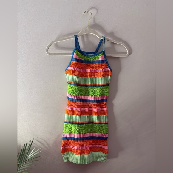 AGR Multicolor Racerback Mini Dress - Picture 2 of 8
